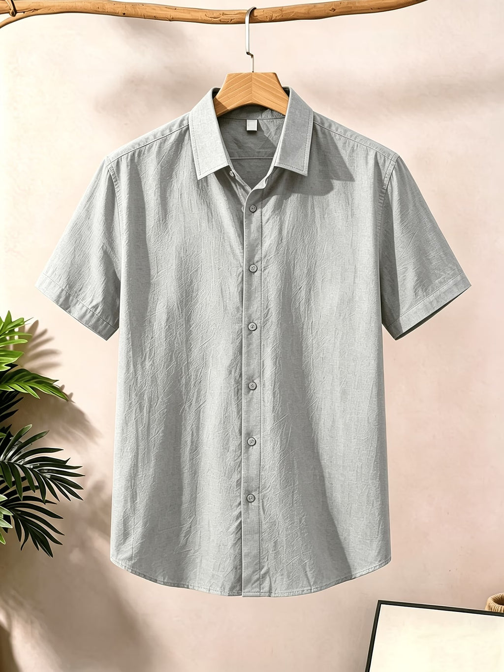 Light Grey Half Sleeve Shirt