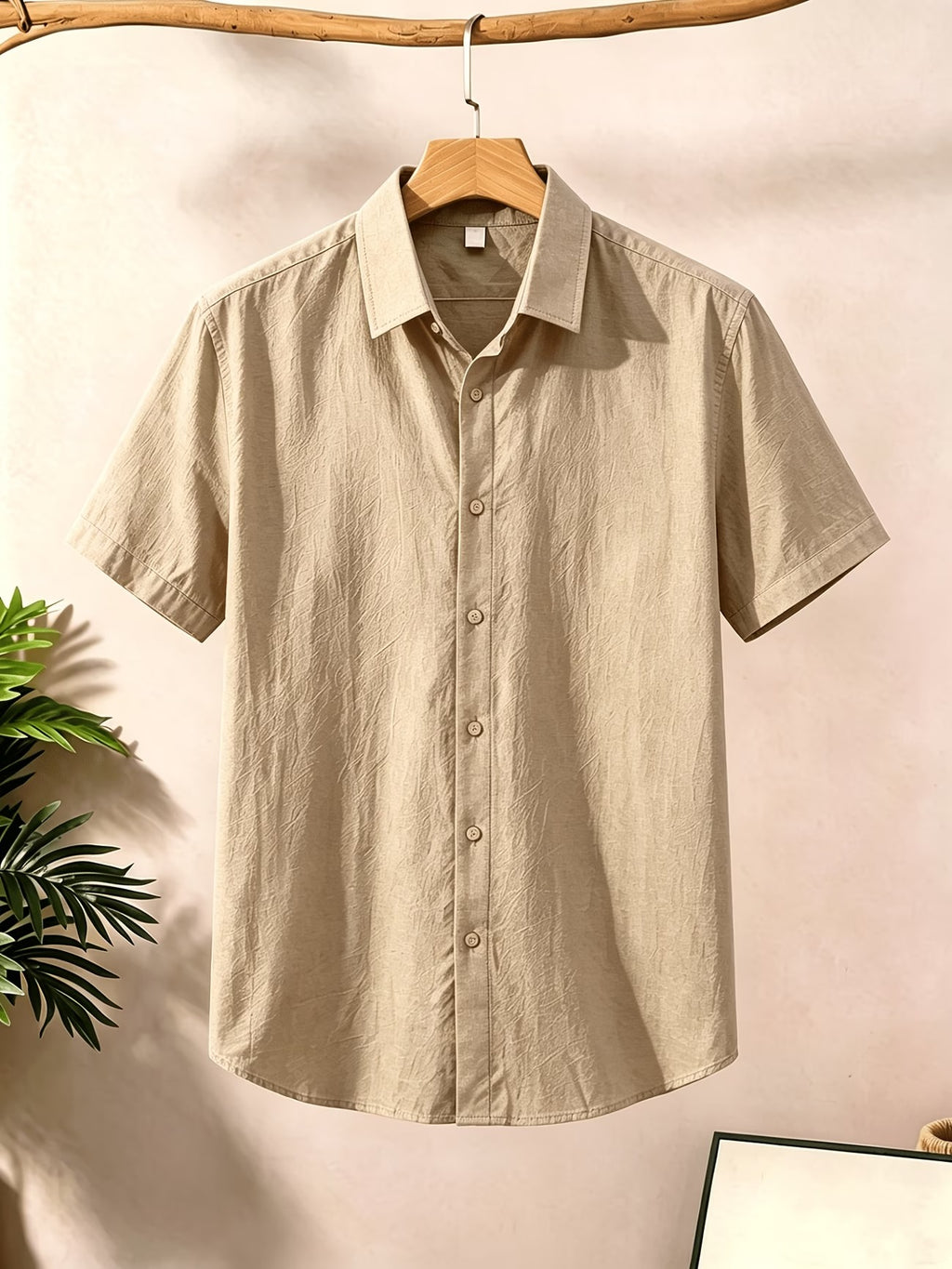 Khaki Half Sleeve Shirt