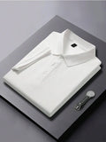 White Plain Polo T-Shirt