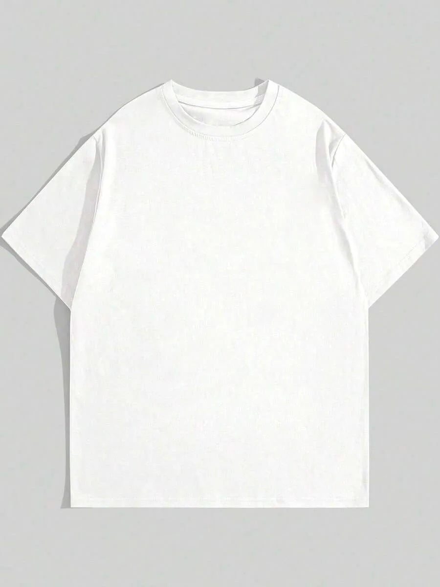 White Plain Oversized T-Shirt