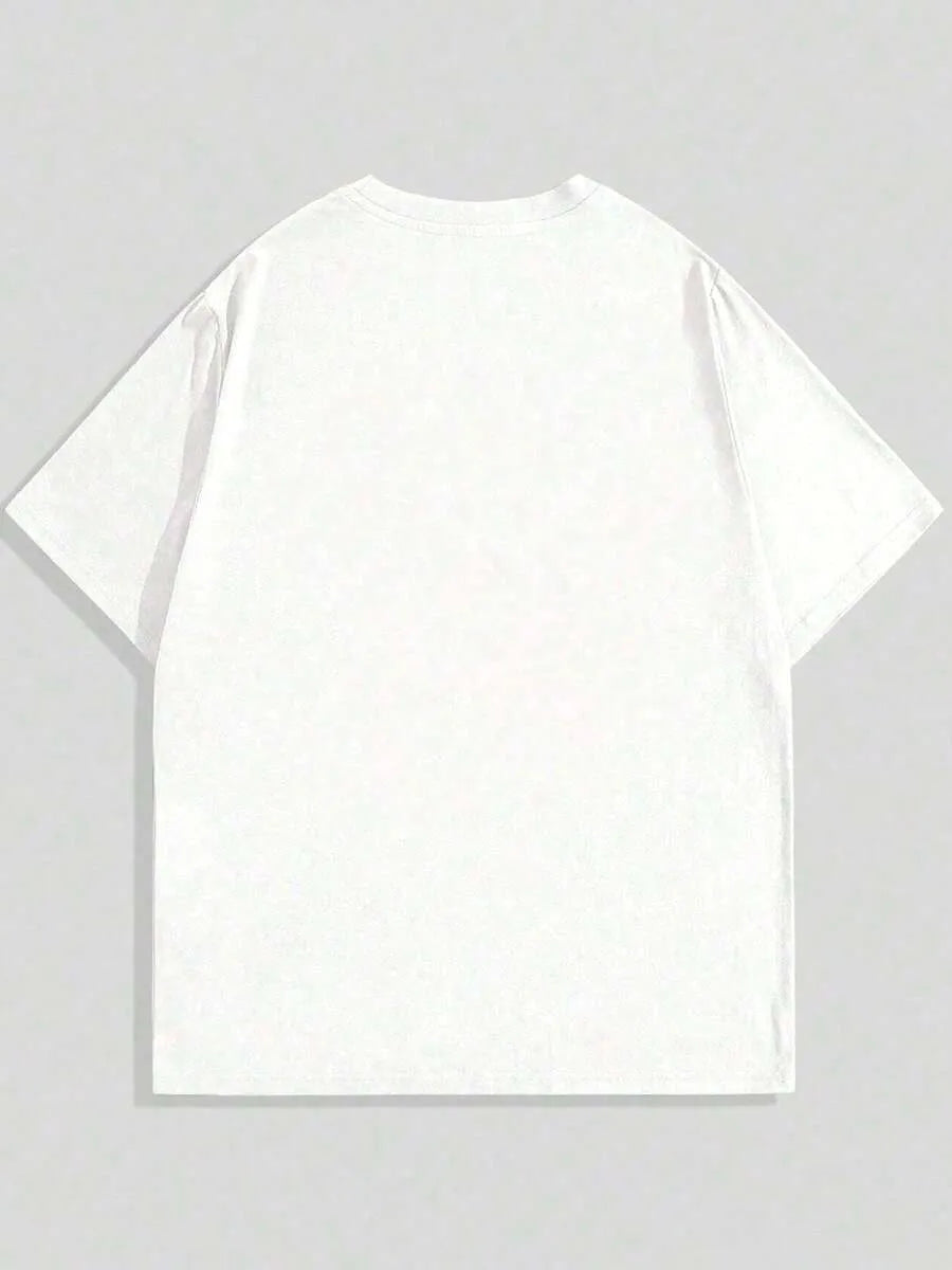 White Plain Oversized T-Shirt