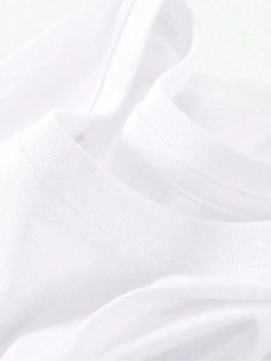 White Plain Oversized T-Shirt