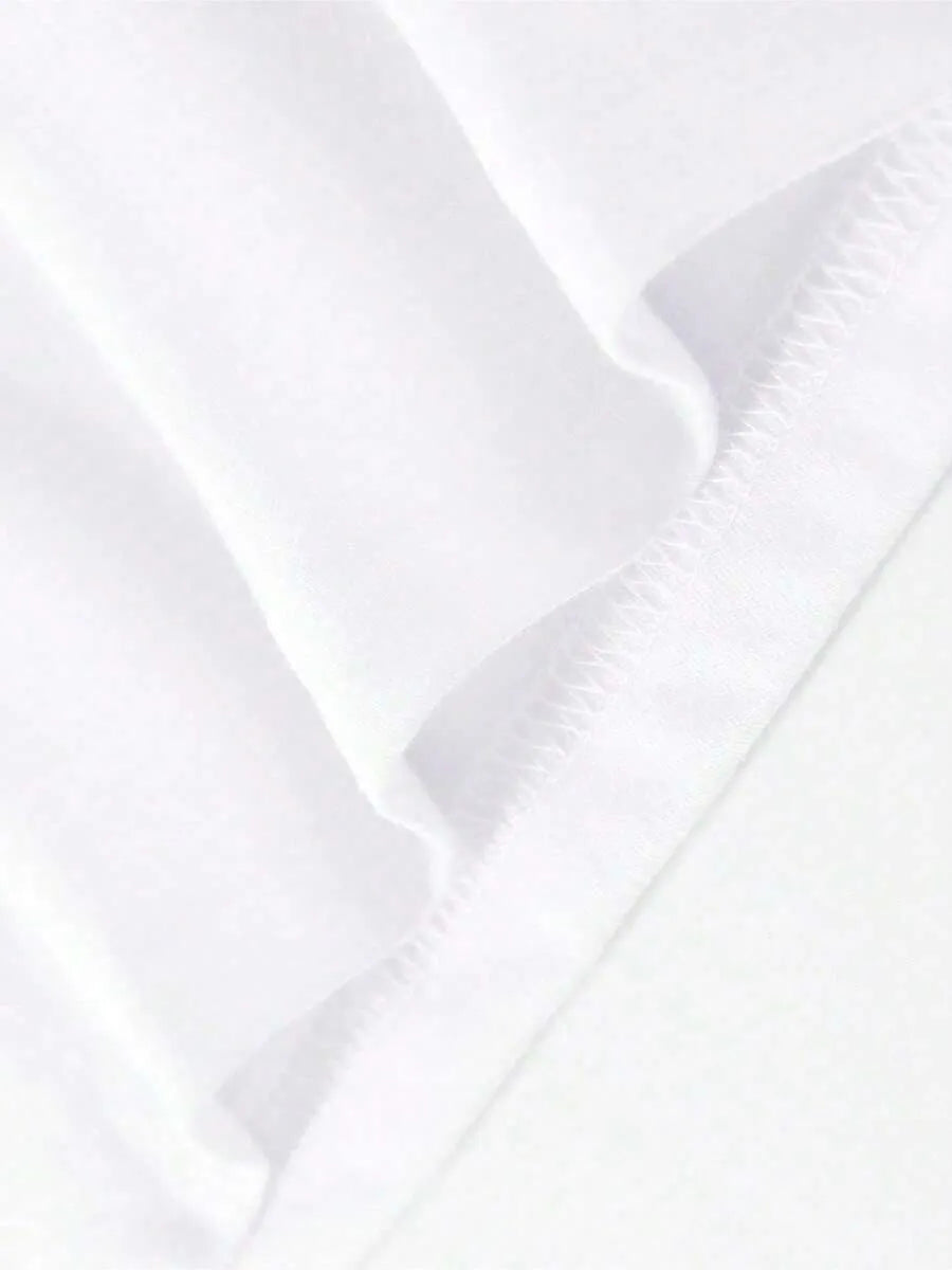 White Plain Oversized T-Shirt