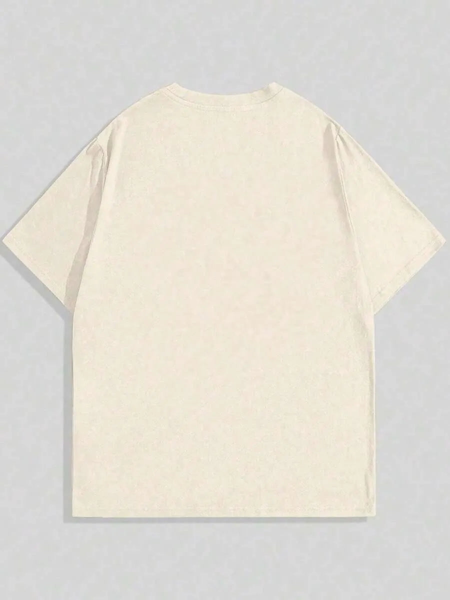Apricot Plain Oversized T-Shirt