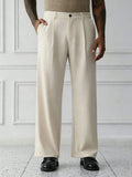 Apricot Plain Korean Trouser