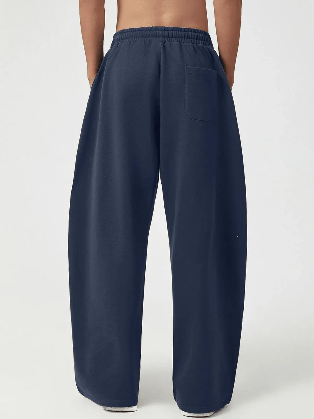 Navy Blue Plain Trackpant
