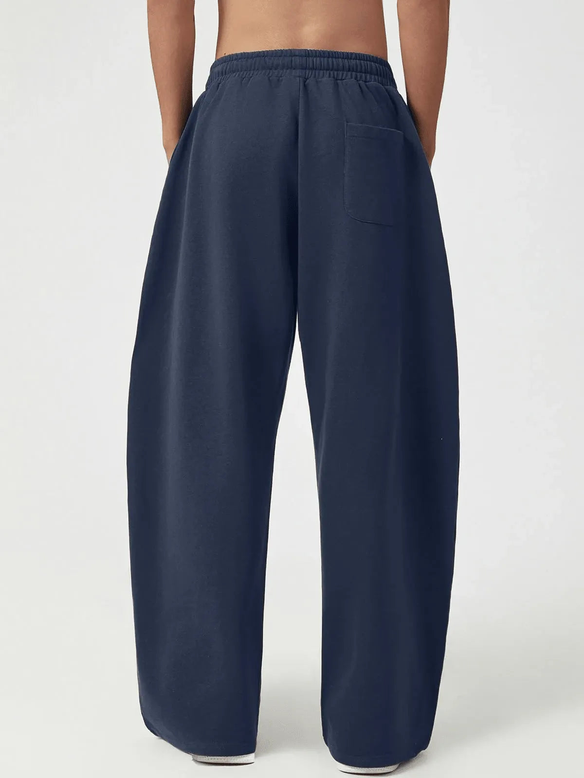 Navy Blue Plain Trackpant