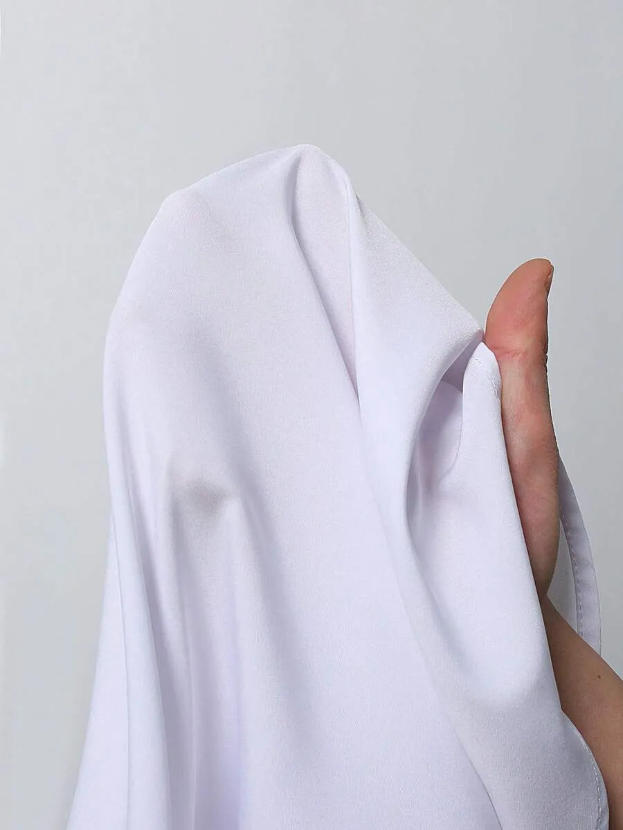 White Plain Half Sleeve Shirt
