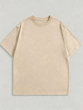 Sand Plain Oversized T-Shirt