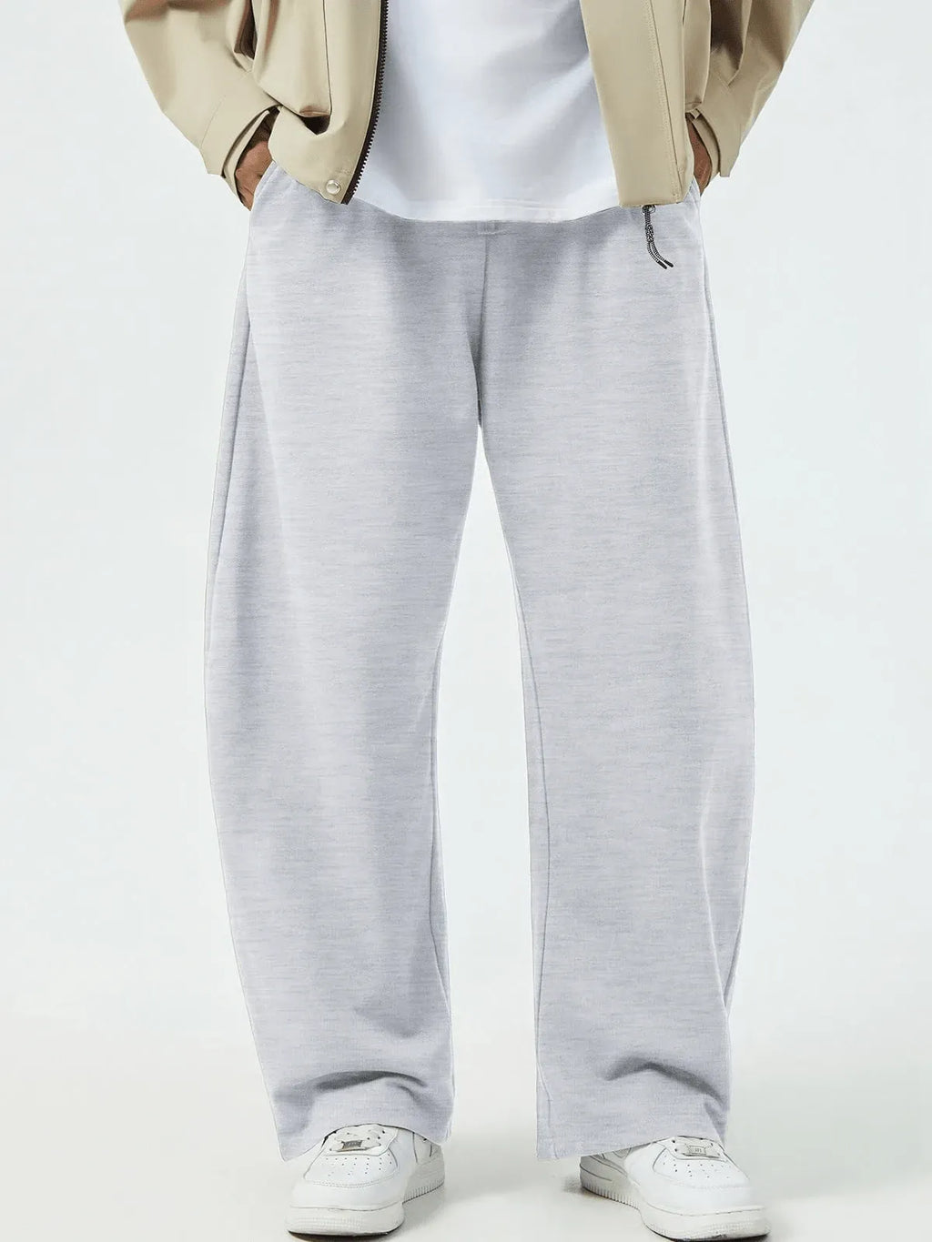Light Grey Plain Trackpant