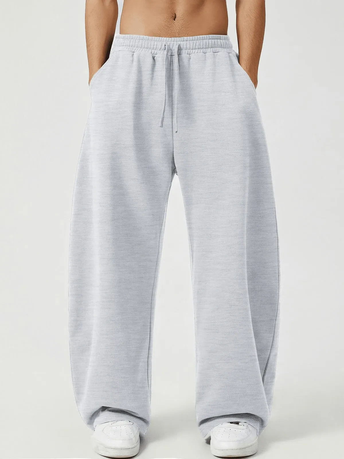 Light Grey Plain Trackpant