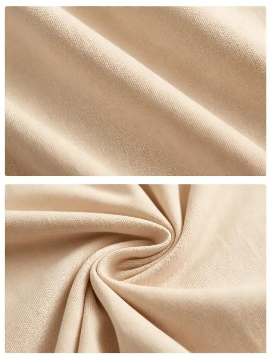 Sand Plain Oversized T-Shirt
