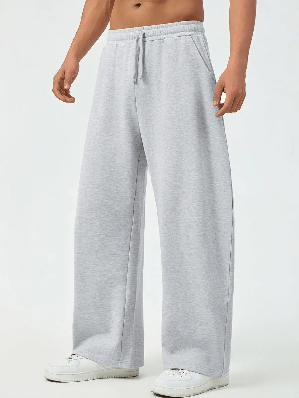 Light Grey Plain Trackpant