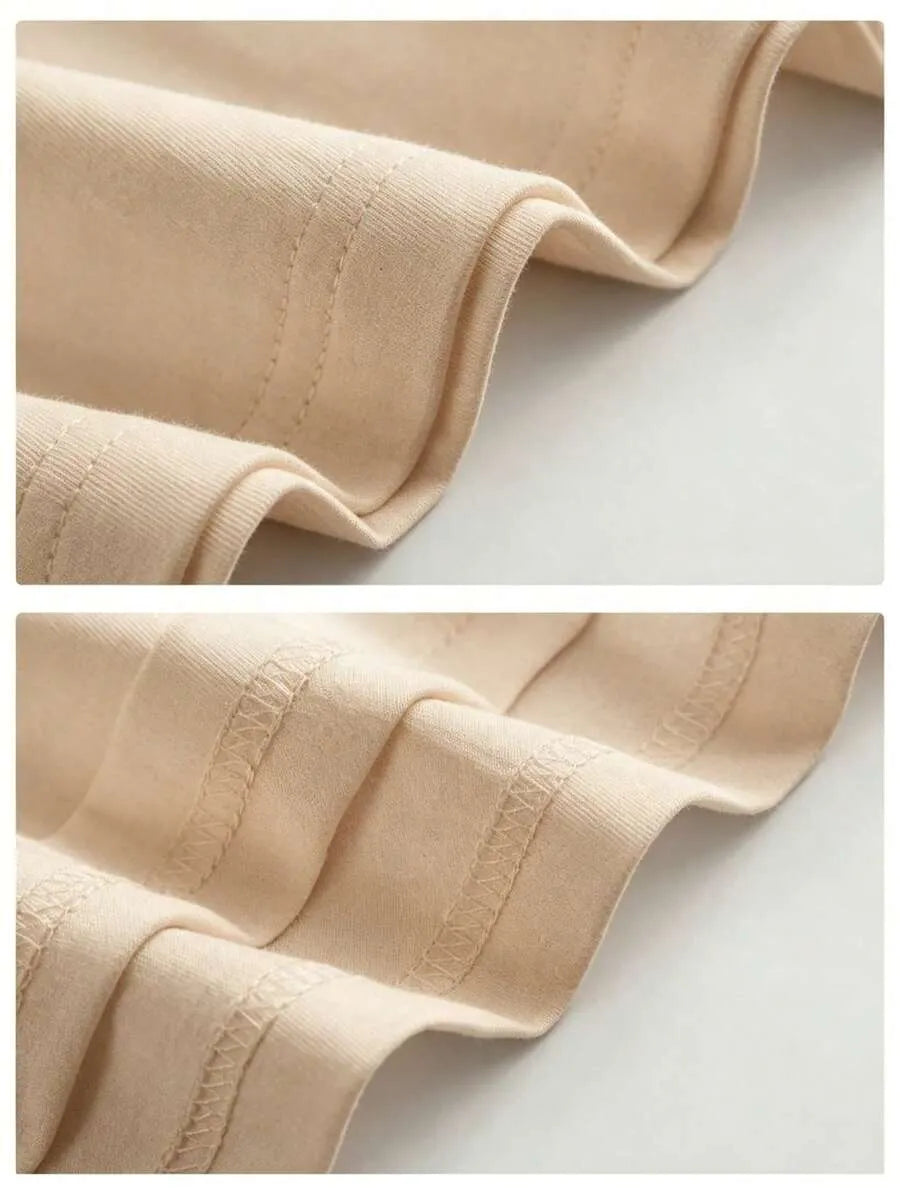 Sand Plain Oversized T-Shirt