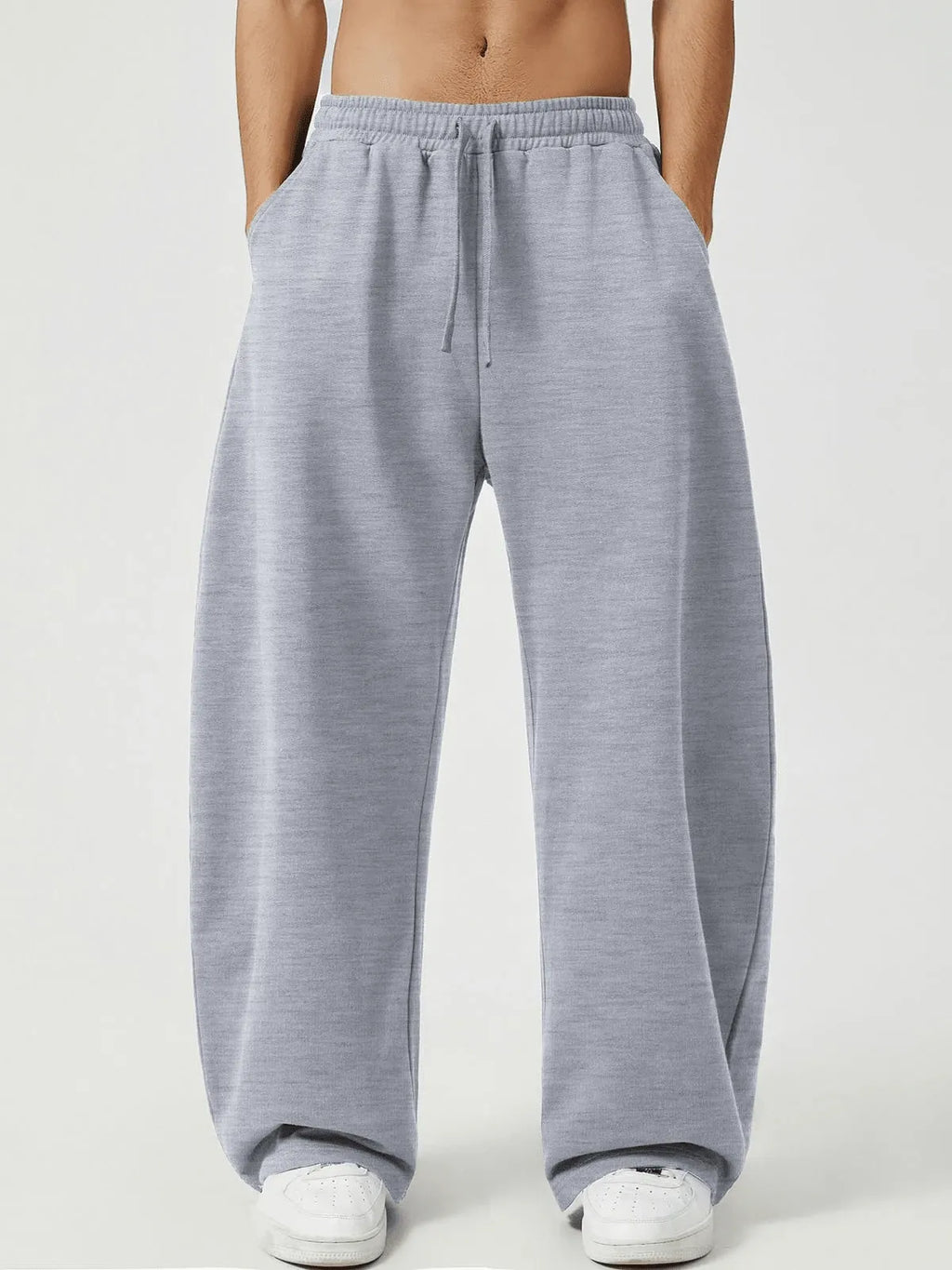 Grey Plain Trackpant
