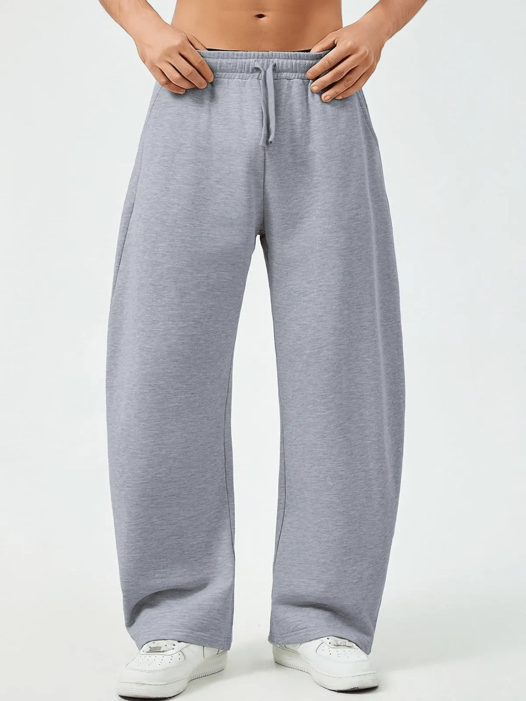 Grey Plain Trackpant