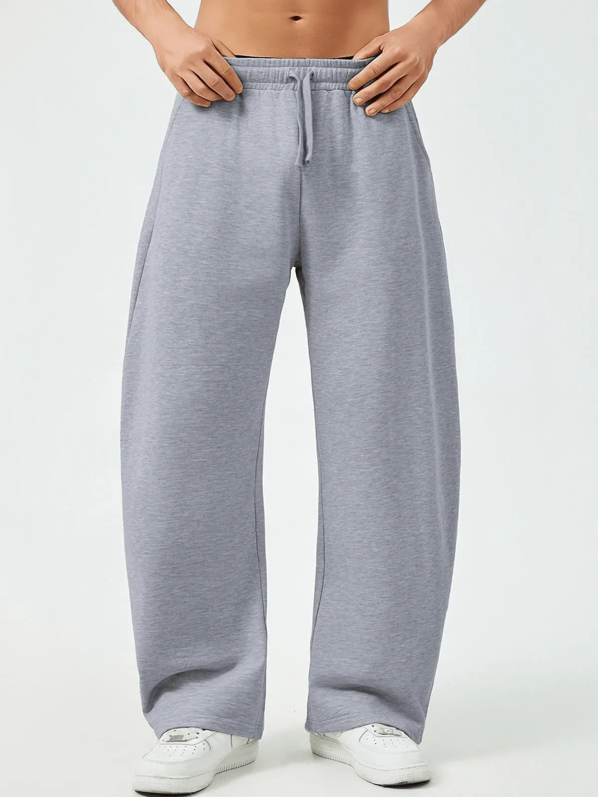 Grey Plain Trackpant