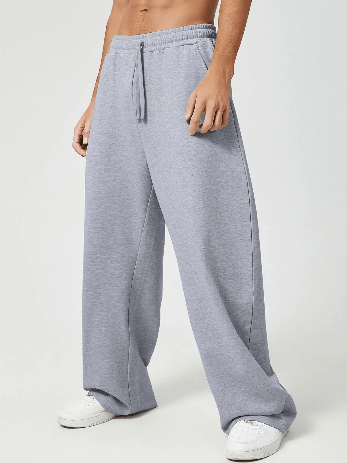 Grey Plain Trackpant
