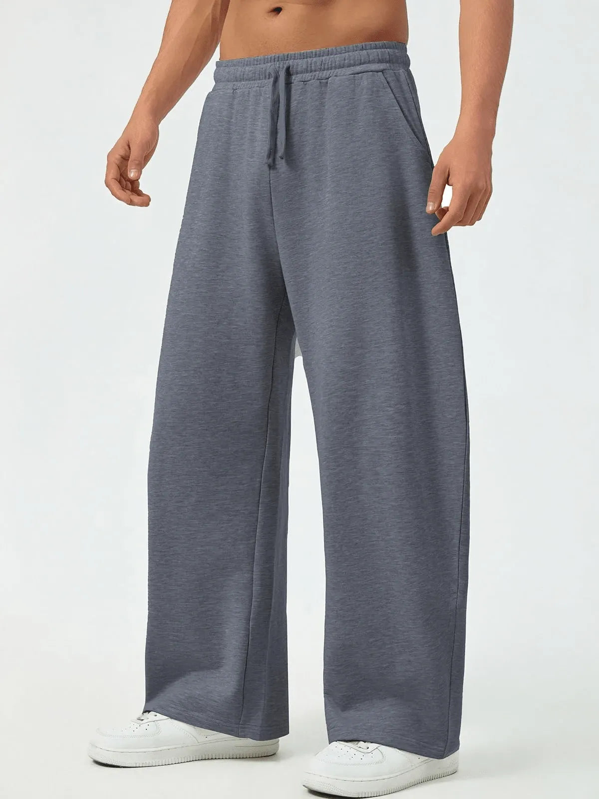 Dark Grey Plain Trackpant
