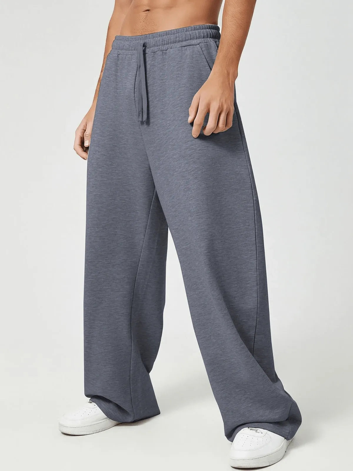 Dark Grey Plain Trackpant