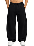 Black Plain Trackpant