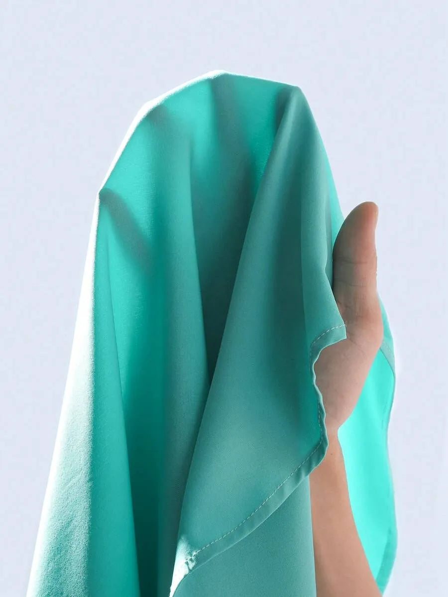 Mint Blue Plain Half Sleeve Shirt
