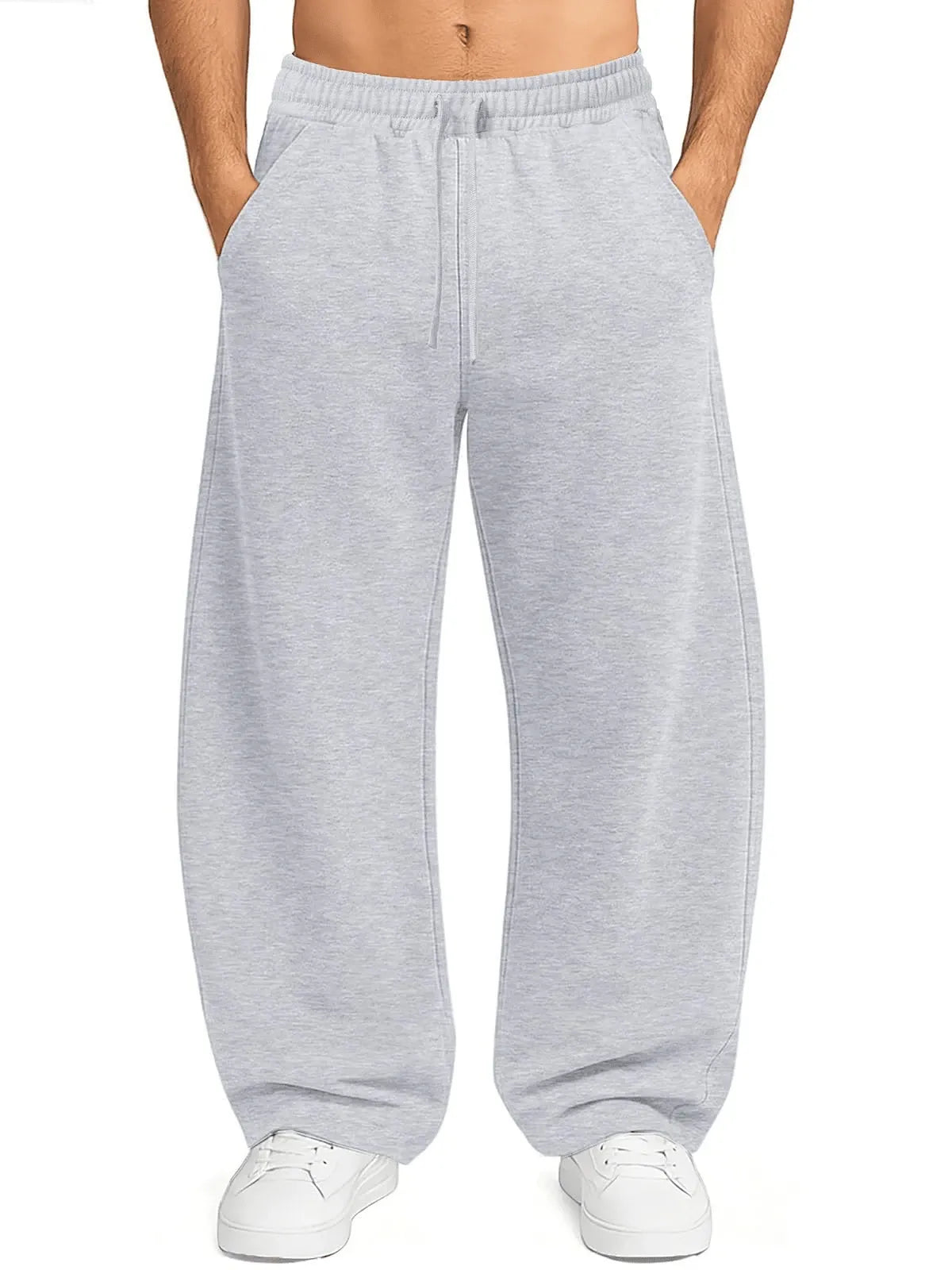 Light Grey Plain Trackpant
