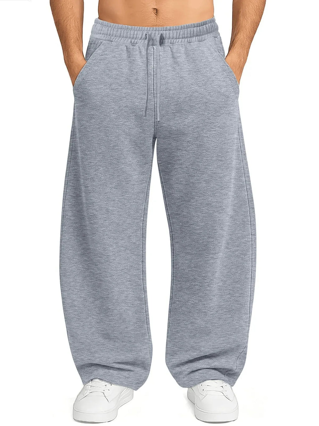 Grey Plain Trackpant